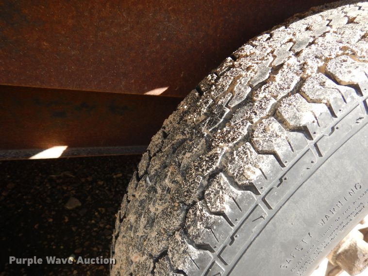 image for item KK9053 1995 United Express Line  enclosed cargo trailer