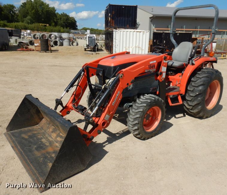 image for item KK9054 2008 Kubota L3240  MFWD tractor