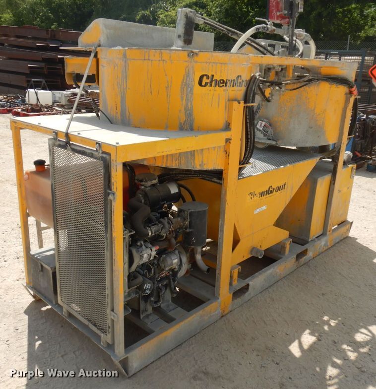 2017 Chem Grout grout pump in Rochester, MN | Item KK9165 sold | Purple ...