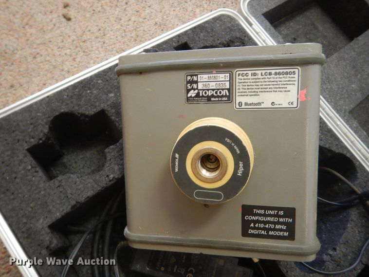 image for item KO9708 TopCon global positioning system