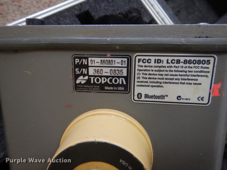 image for item KO9708 TopCon global positioning system