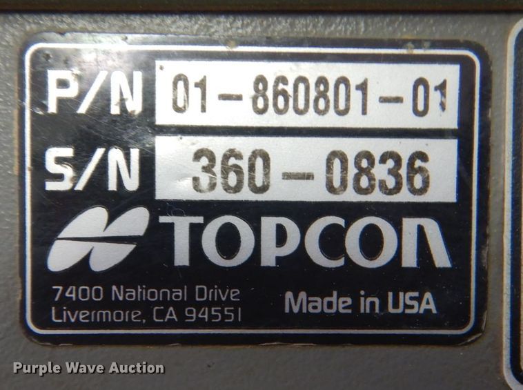image for item KO9709 TopCon global positioning system