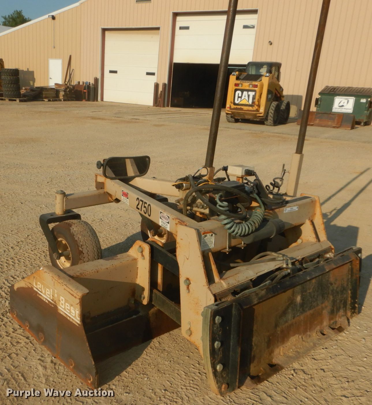 Level Best PL84D 84"W skid steer grader in Rochester, MN Item II9703