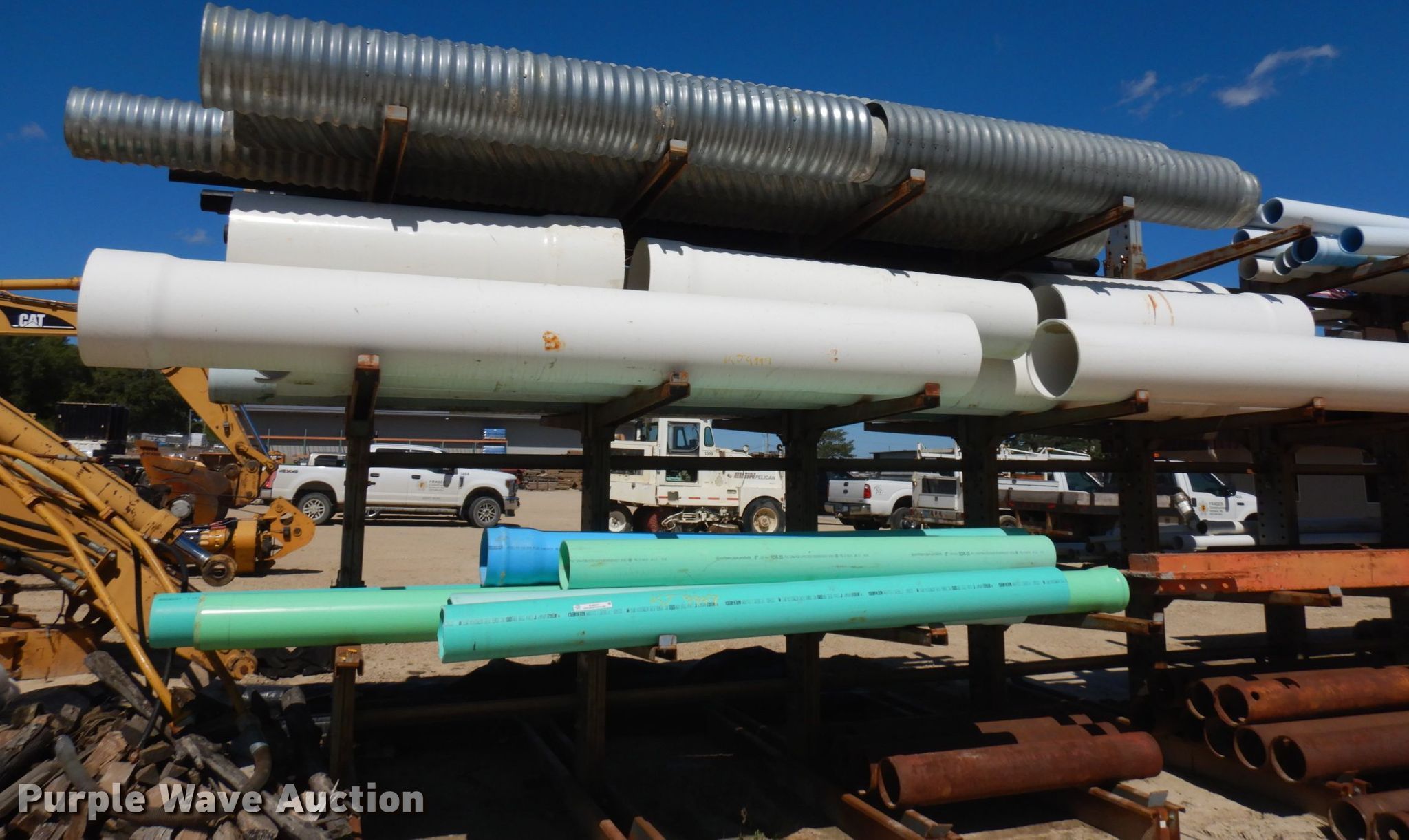 PVC pipe in Rochester, MN Item KJ9997 sold Purple Wave