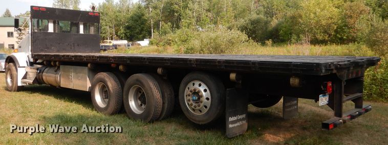 image for item AF9883 2014 Kenworth T800  flatbed truck