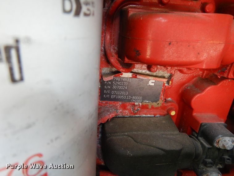 image for item AF9883 2014 Kenworth T800  flatbed truck