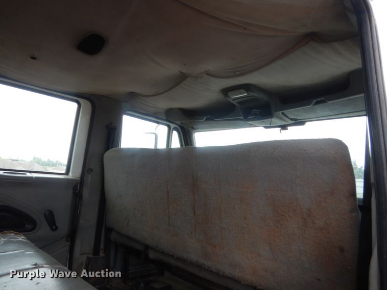 image for item DJ2231 2003 International 4300  Crew Cab flatbed truck