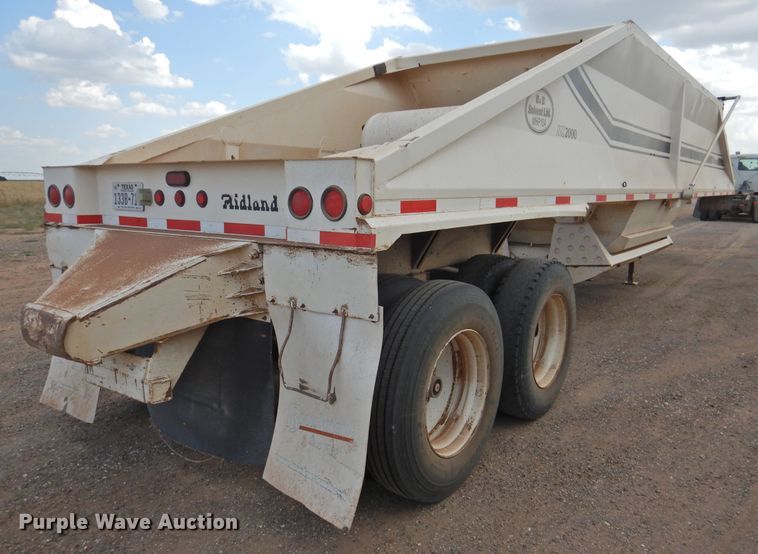 image for item DK2454 2001 Midland MG40MC2000  bottom dump trailer
