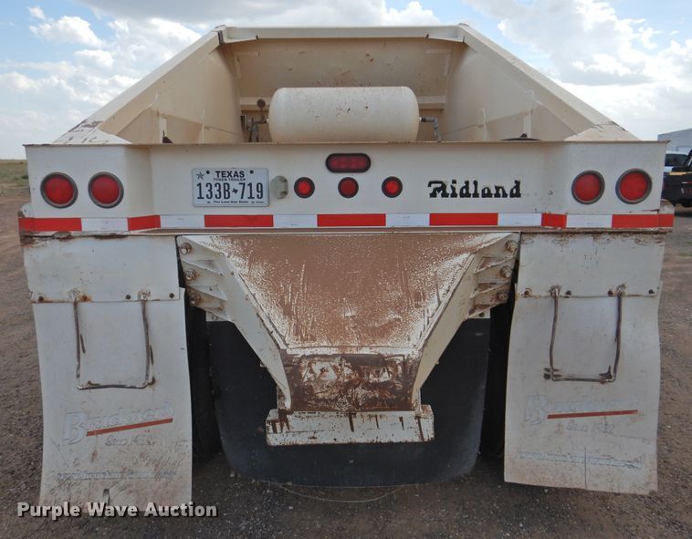 image for item DK2454 2001 Midland MG40MC2000  bottom dump trailer