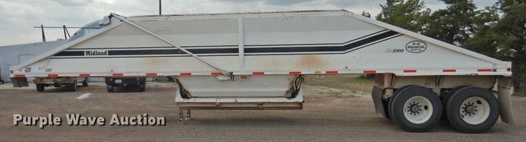 image for item DK2454 2001 Midland MG40MC2000  bottom dump trailer