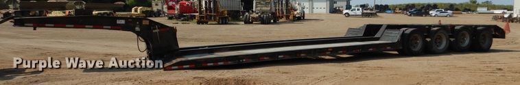 image for item DL6253 1997 Trail King  lowboy equipment trailer