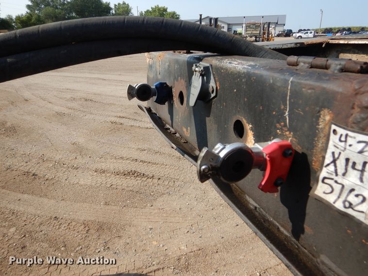 image for item DL6253 1997 Trail King  lowboy equipment trailer