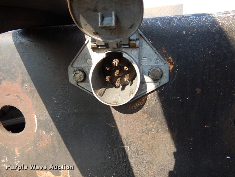 image for item DL6253 1997 Trail King  lowboy equipment trailer