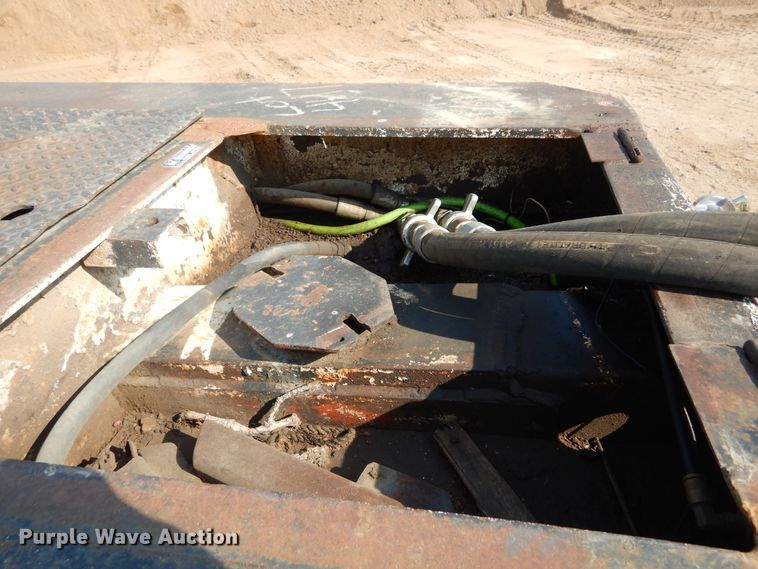 image for item DL6253 1997 Trail King  lowboy equipment trailer