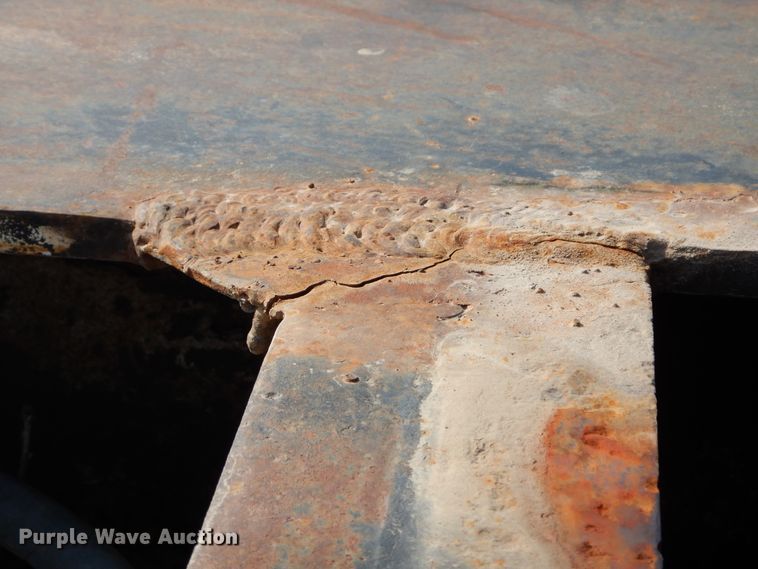 image for item DL6253 1997 Trail King  lowboy equipment trailer