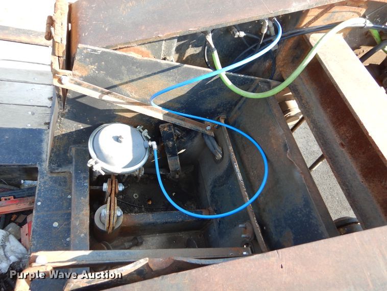 image for item DL6253 1997 Trail King  lowboy equipment trailer