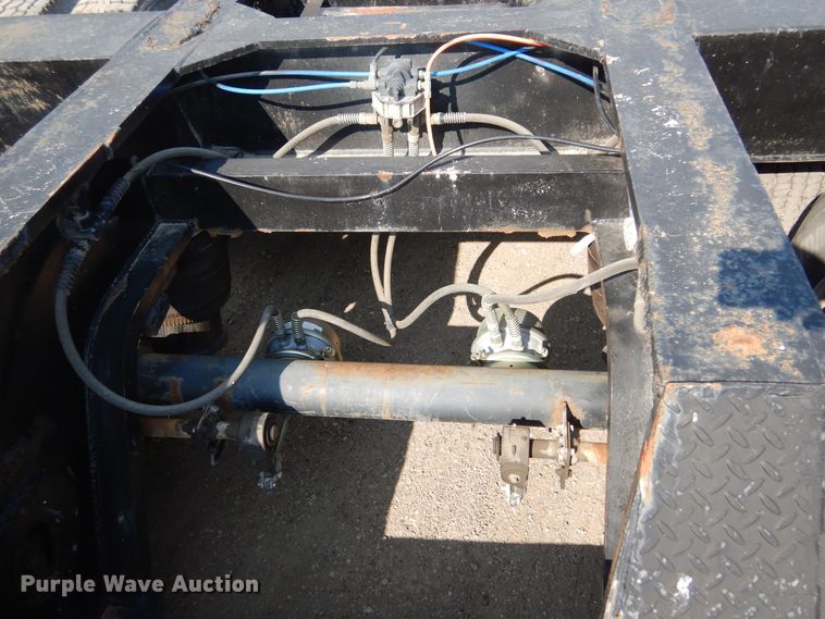 image for item DL6253 1997 Trail King  lowboy equipment trailer