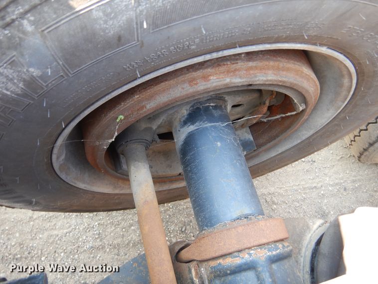 image for item DL6253 1997 Trail King  lowboy equipment trailer