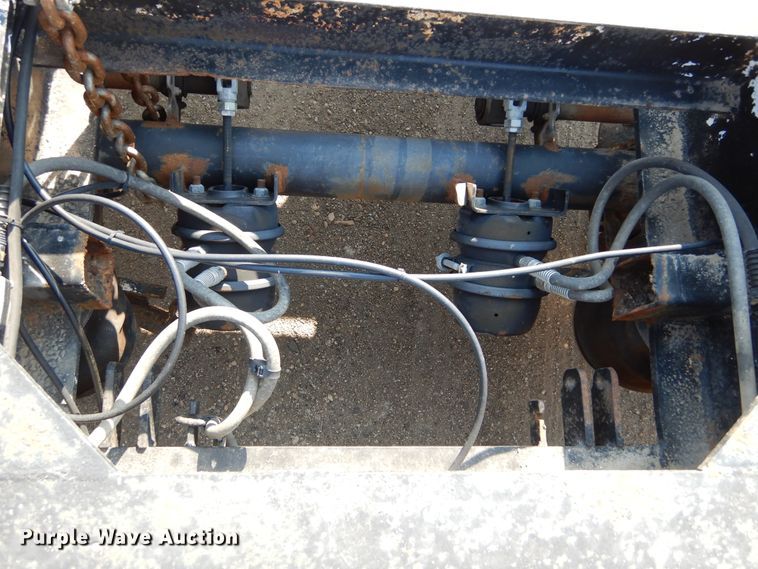 image for item DL6253 1997 Trail King  lowboy equipment trailer