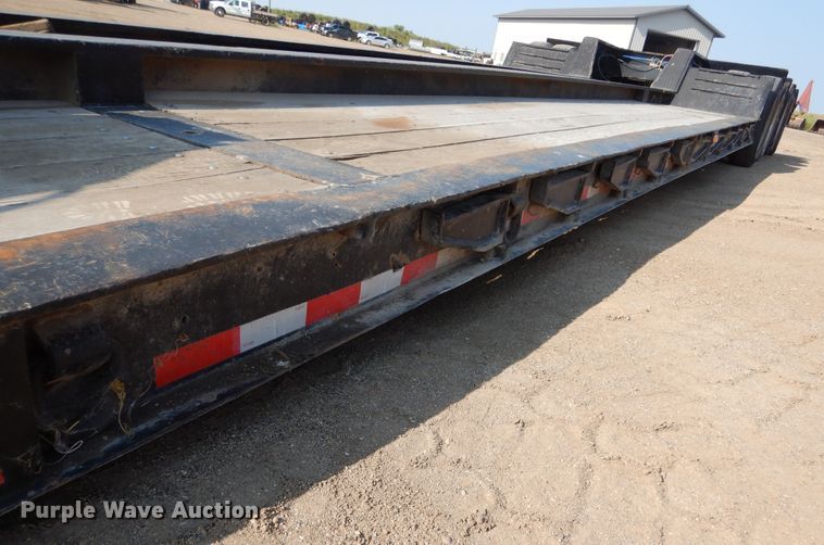 image for item DL6253 1997 Trail King  lowboy equipment trailer