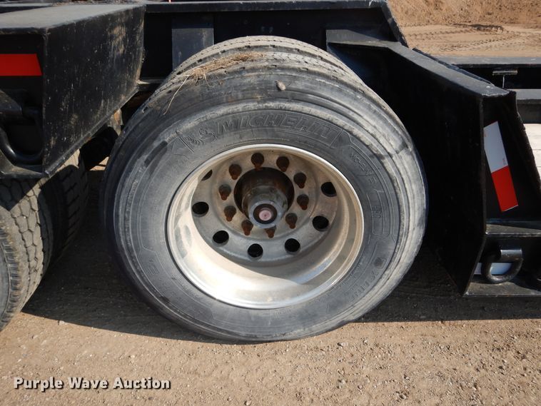 image for item DL6253 1997 Trail King  lowboy equipment trailer