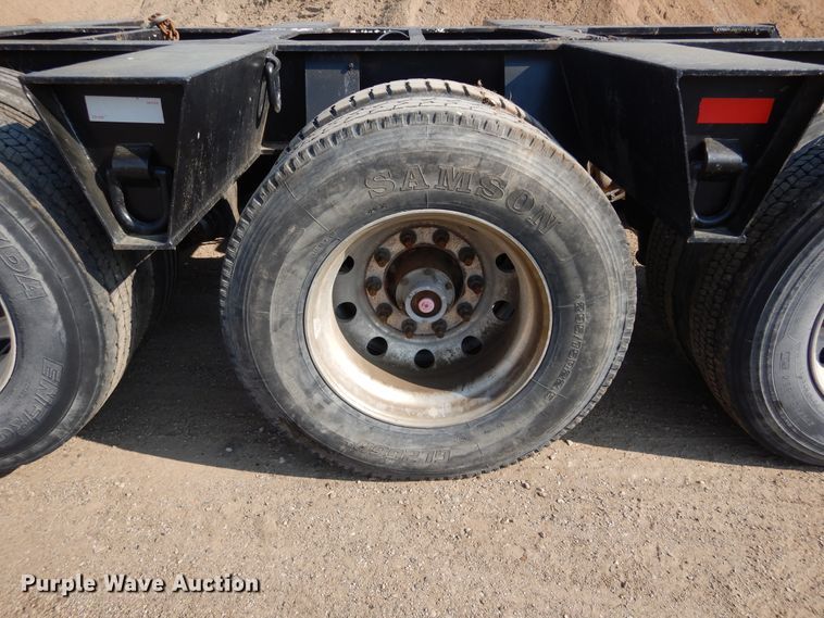 image for item DL6253 1997 Trail King  lowboy equipment trailer