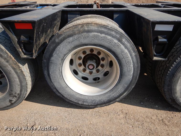 image for item DL6253 1997 Trail King  lowboy equipment trailer