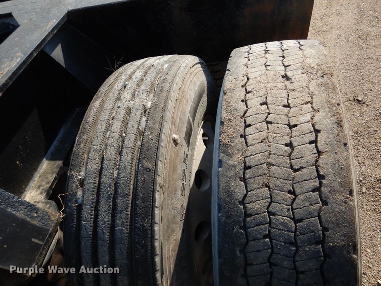 image for item DL6253 1997 Trail King  lowboy equipment trailer