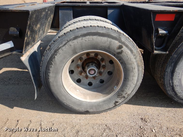 image for item DL6253 1997 Trail King  lowboy equipment trailer