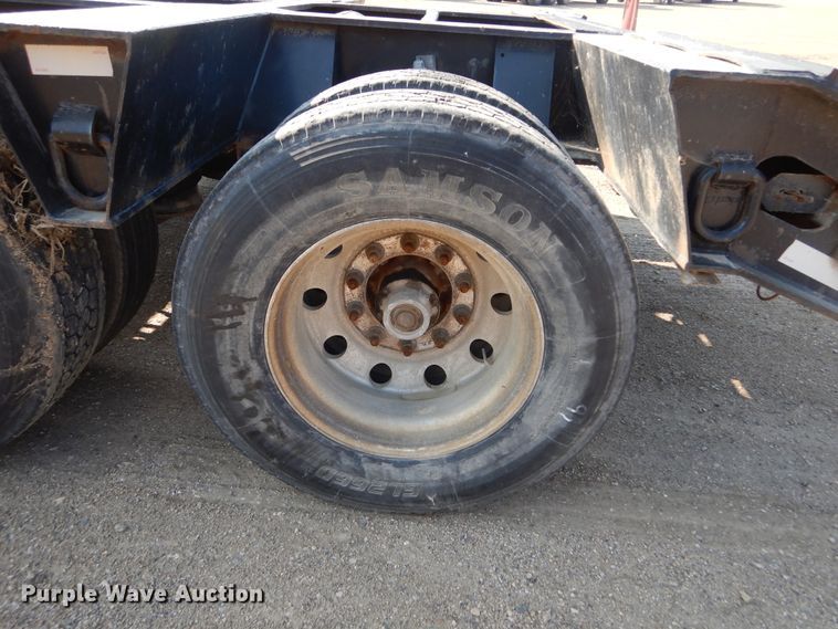 image for item DL6253 1997 Trail King  lowboy equipment trailer