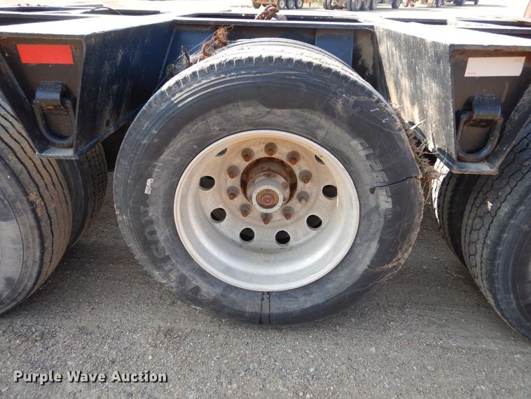 image for item DL6253 1997 Trail King  lowboy equipment trailer