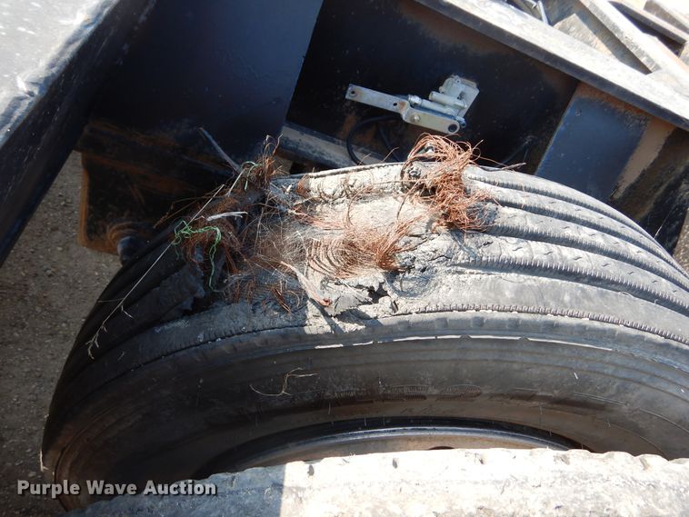 image for item DL6253 1997 Trail King  lowboy equipment trailer