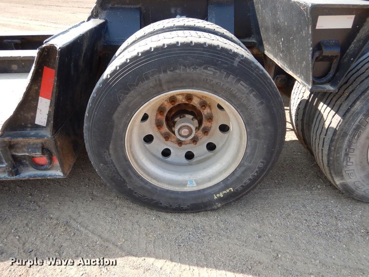 image for item DL6253 1997 Trail King  lowboy equipment trailer