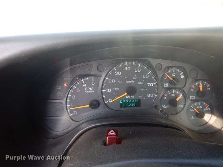 image for item DM5268 2005 Chevrolet C4500  flatbed truck