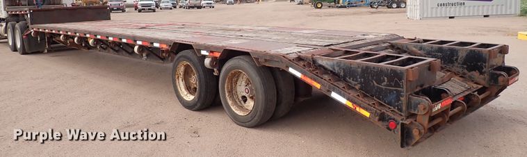 image for item DN1801 1996 Doonan  drop deck equipment trailer