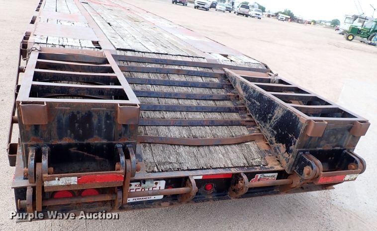 image for item DN1801 1996 Doonan  drop deck equipment trailer