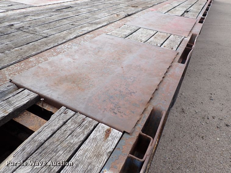 image for item DN1801 1996 Doonan  drop deck equipment trailer