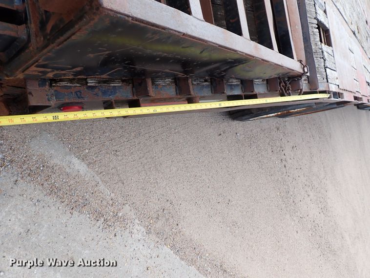 image for item DN1801 1996 Doonan  drop deck equipment trailer