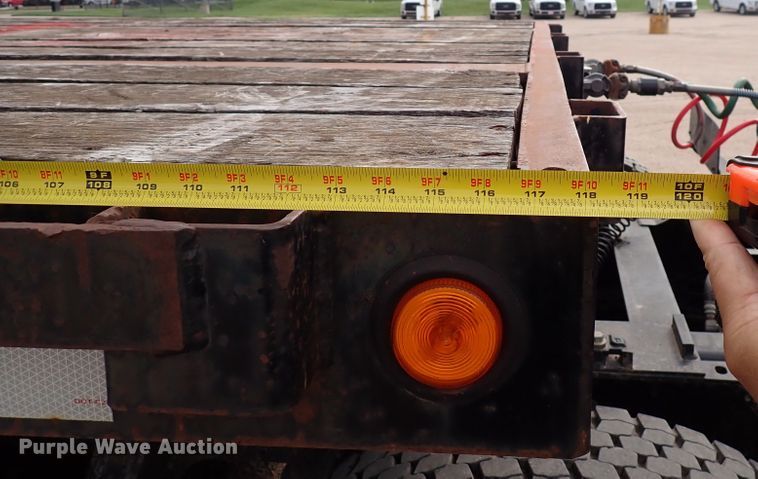 image for item DN1801 1996 Doonan  drop deck equipment trailer
