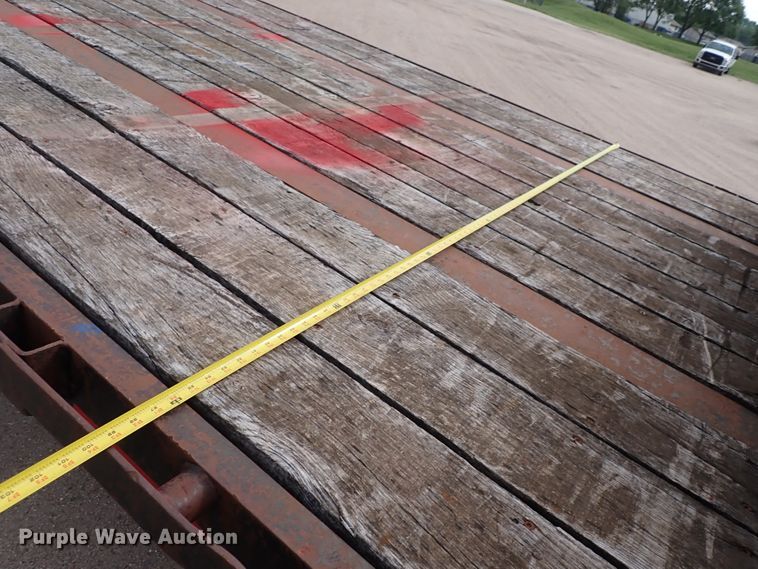 image for item DN1801 1996 Doonan  drop deck equipment trailer