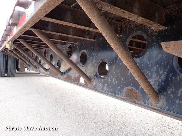 image for item DN1801 1996 Doonan  drop deck equipment trailer