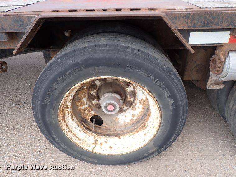 image for item DN1801 1996 Doonan  drop deck equipment trailer