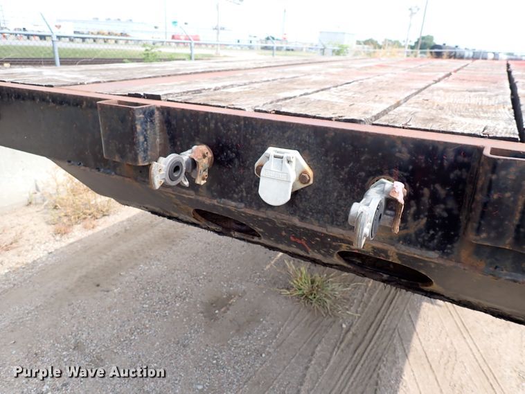 image for item DN1801 1996 Doonan  drop deck equipment trailer