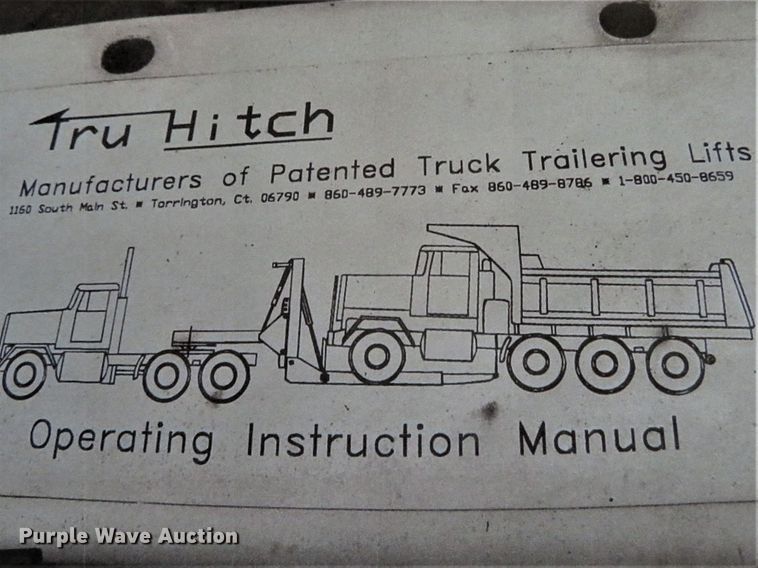 image for item FP9373 2003 Tru Hitch 250M  fifth wheel towing attachment