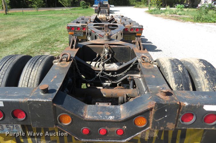 image for item FP9388 2005 Fontaine TH55-4  low boy equipment trailer