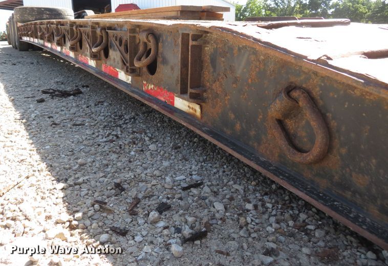image for item FP9388 2005 Fontaine TH55-4  low boy equipment trailer