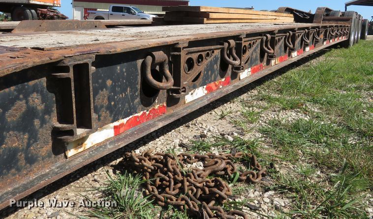 image for item FP9388 2005 Fontaine TH55-4  low boy equipment trailer