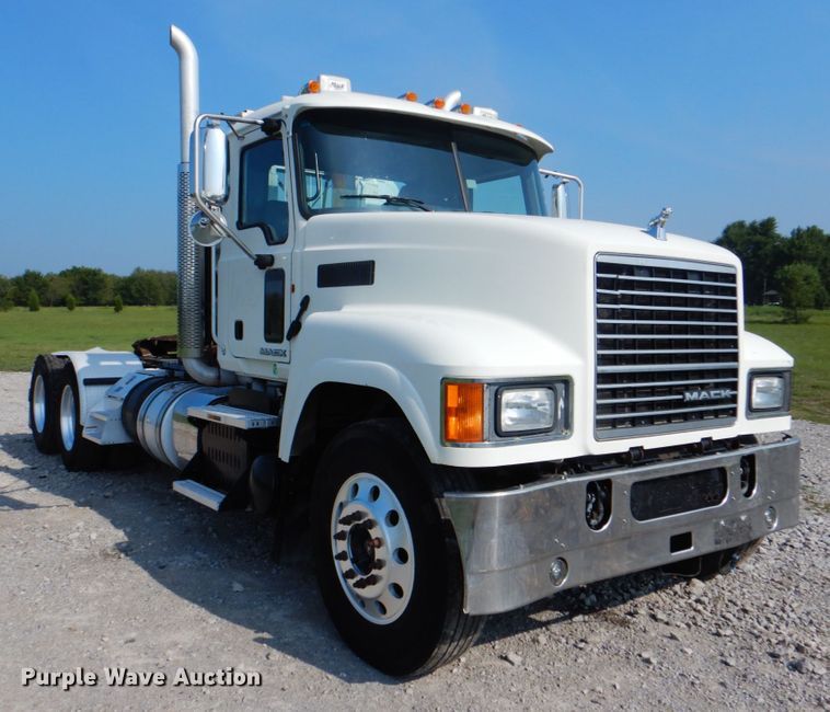 image for item HT9378 2012 Mack CHU613  semi truck