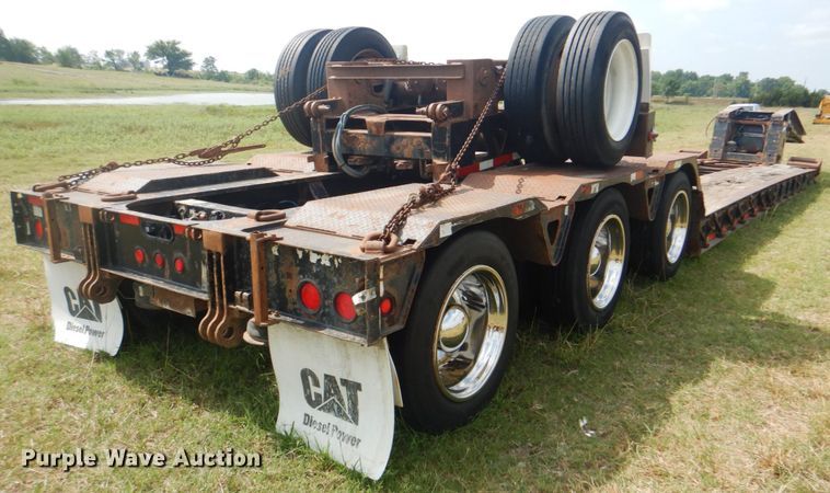 image for item HT9408 2005 Trail King TK110HDG543  lowboy equipment trailer