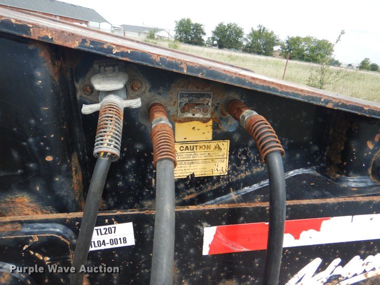 image for item HT9408 2005 Trail King TK110HDG543  lowboy equipment trailer